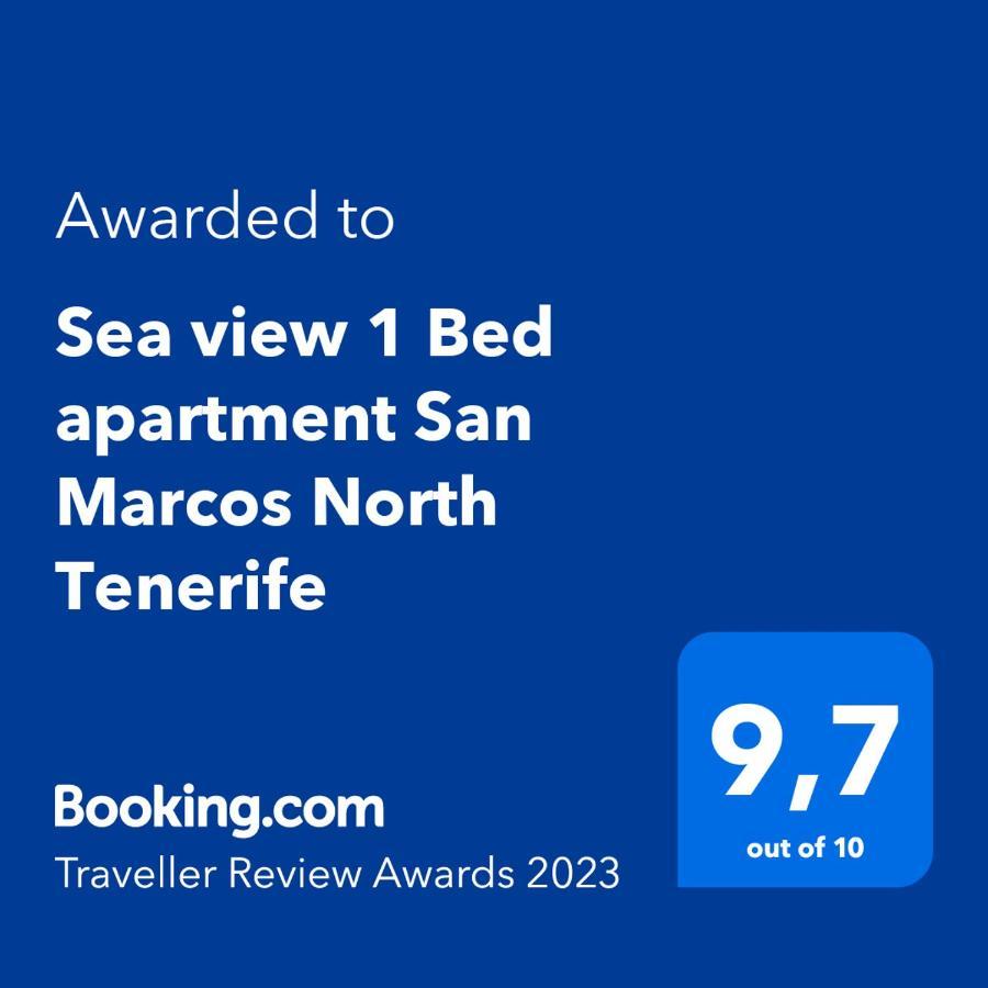 Sea View 1 Bed Studio Apartment San Marcos North Tenerife Ngoại thất bức ảnh